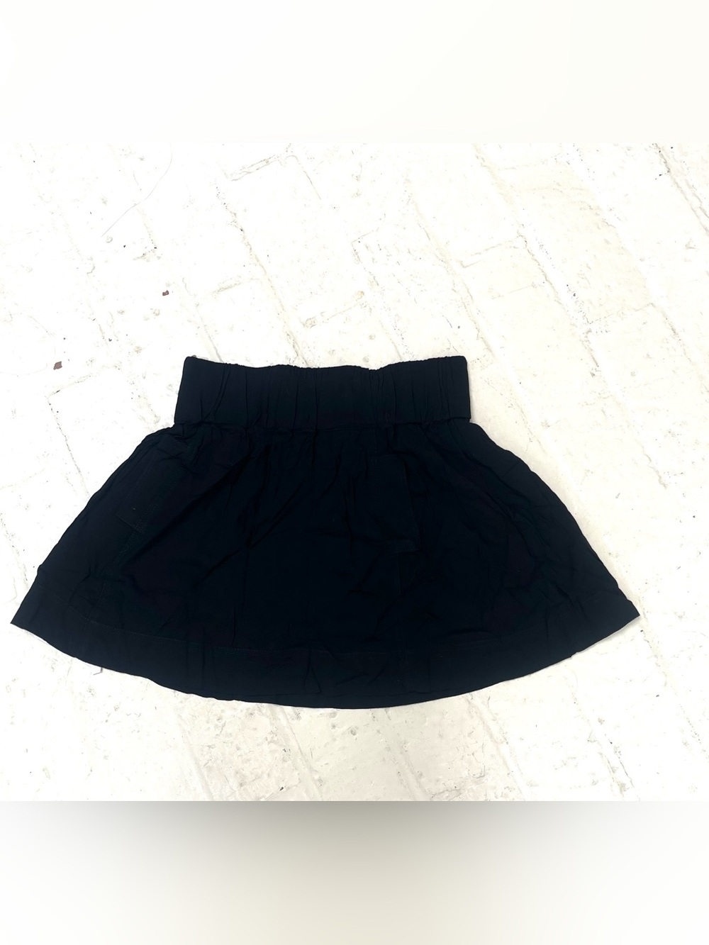 Arden B Black Stretch-Waist Mini Skirt - Juniors Medium / Women’s Small
